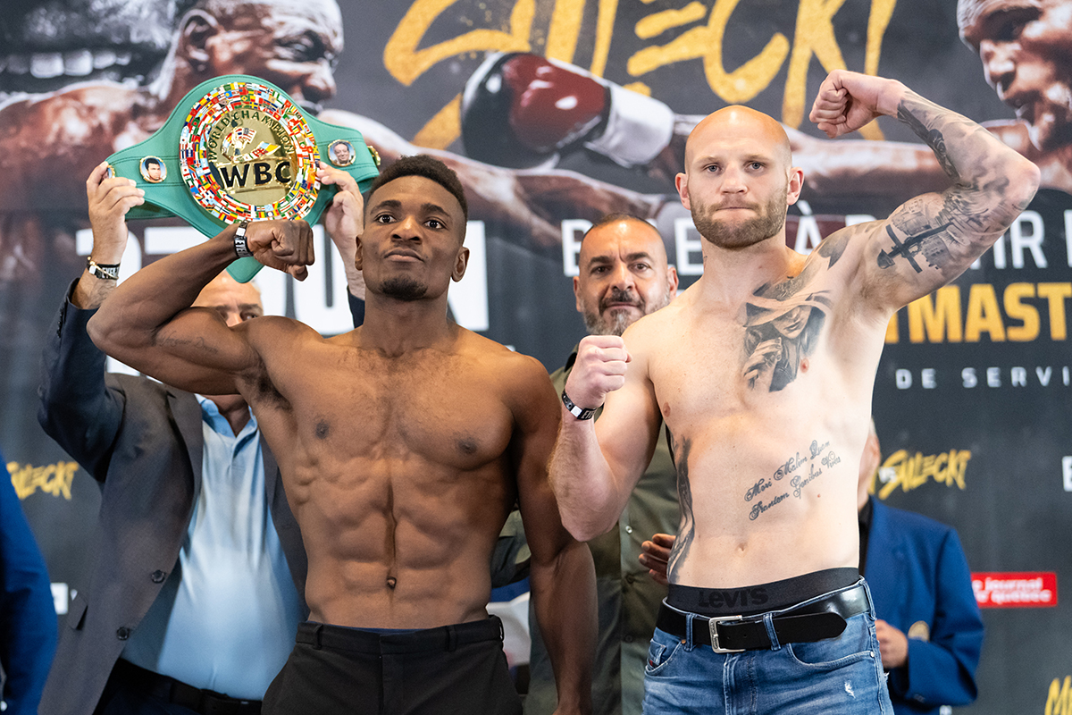 Christian MbIlli has been mentioned as an opponent for nearly every top super middleweight Photo: Vincent Ethier, Eye Of The Tiger 2025