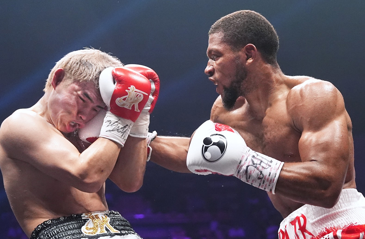Brian Norman Jr. scored two knockdowns in the first round. Photo: Naoki Fukuda