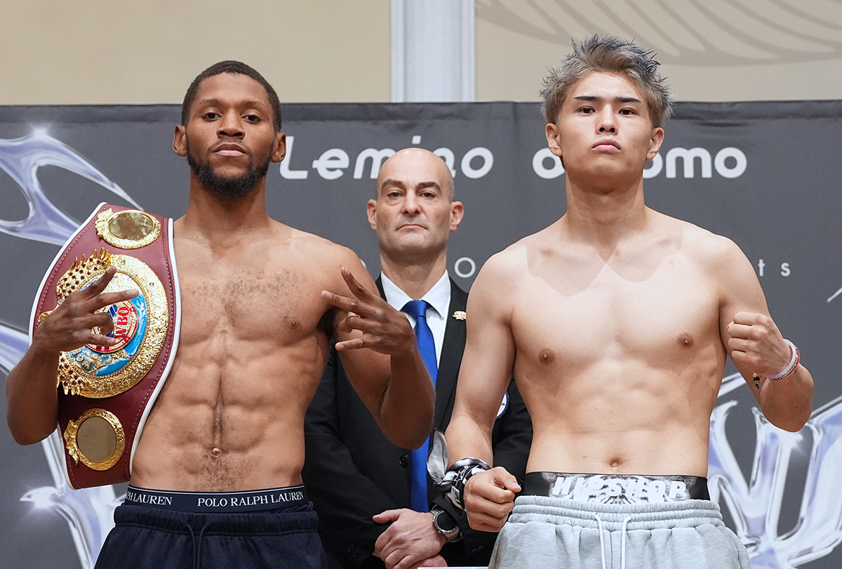 Brian Norman Jr. says traveling to Japan to face Jin Sasaki puts the "world" in world champion. Photo: Naoki Fukuda