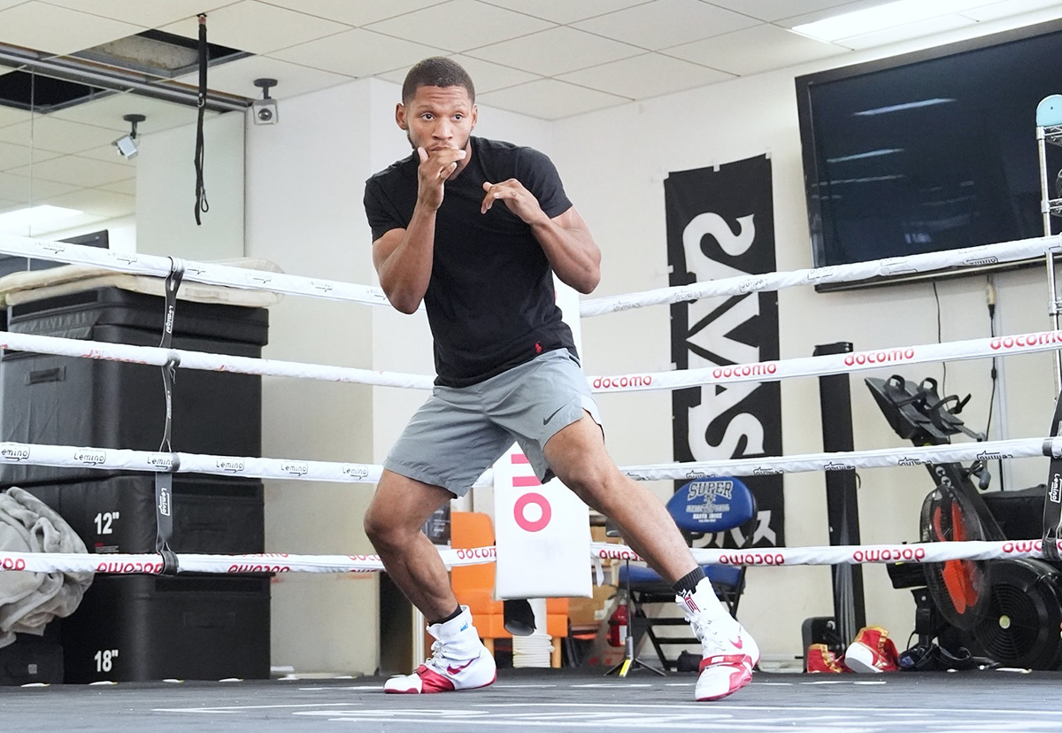Brian Norman Jr. says training remains the same no matter where it takes place. Photo: Naoki Fukuda