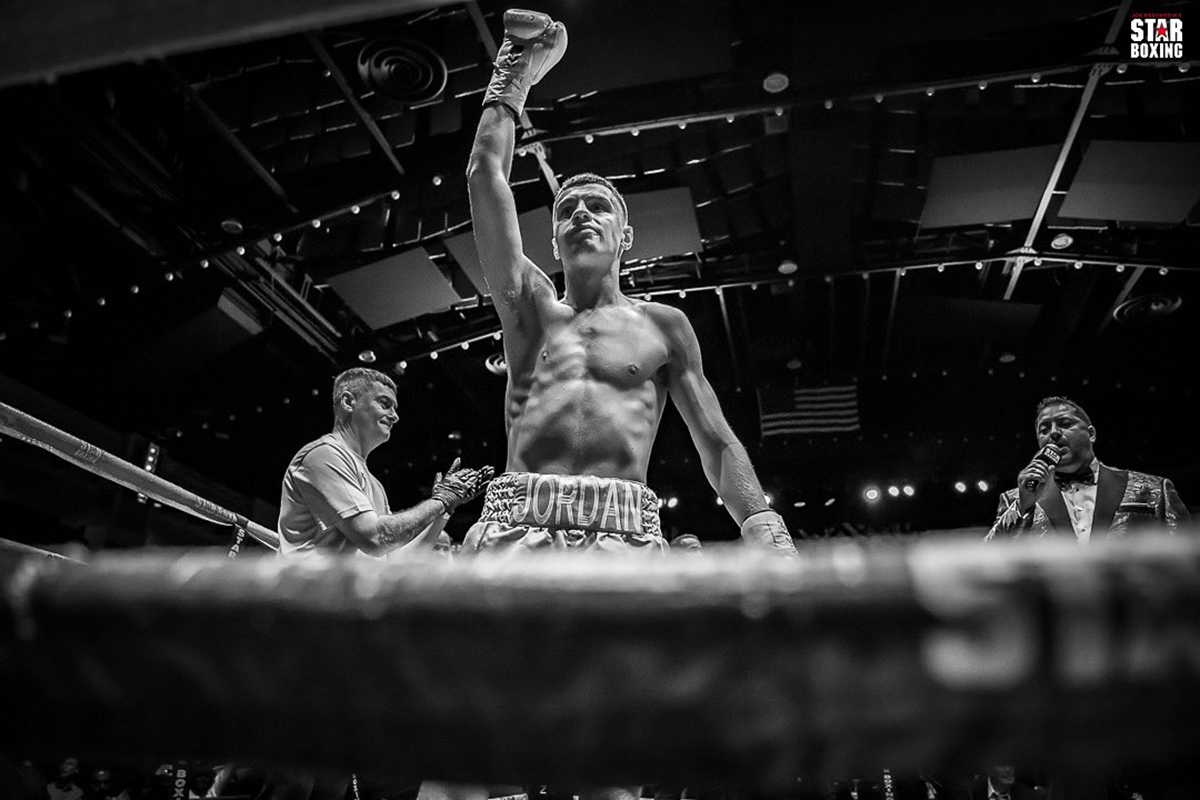 Ryan O'Rourke delivered a dominant decision win. Photo: Star Boxing