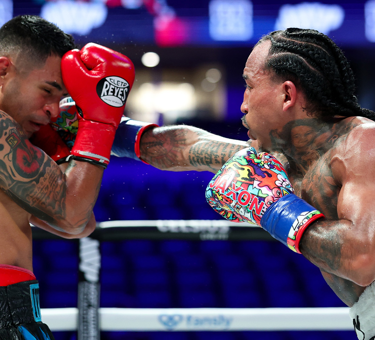 John "Scrappy" Ramirez opened the undercard with a solid victory by decision. Photo: Golden Boy Boxing