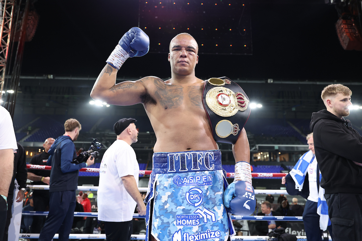 Fabio Wardley now becomes the WBA heavyweight mandatory challenger. Photo: Leigh Dawney/Queensberry.