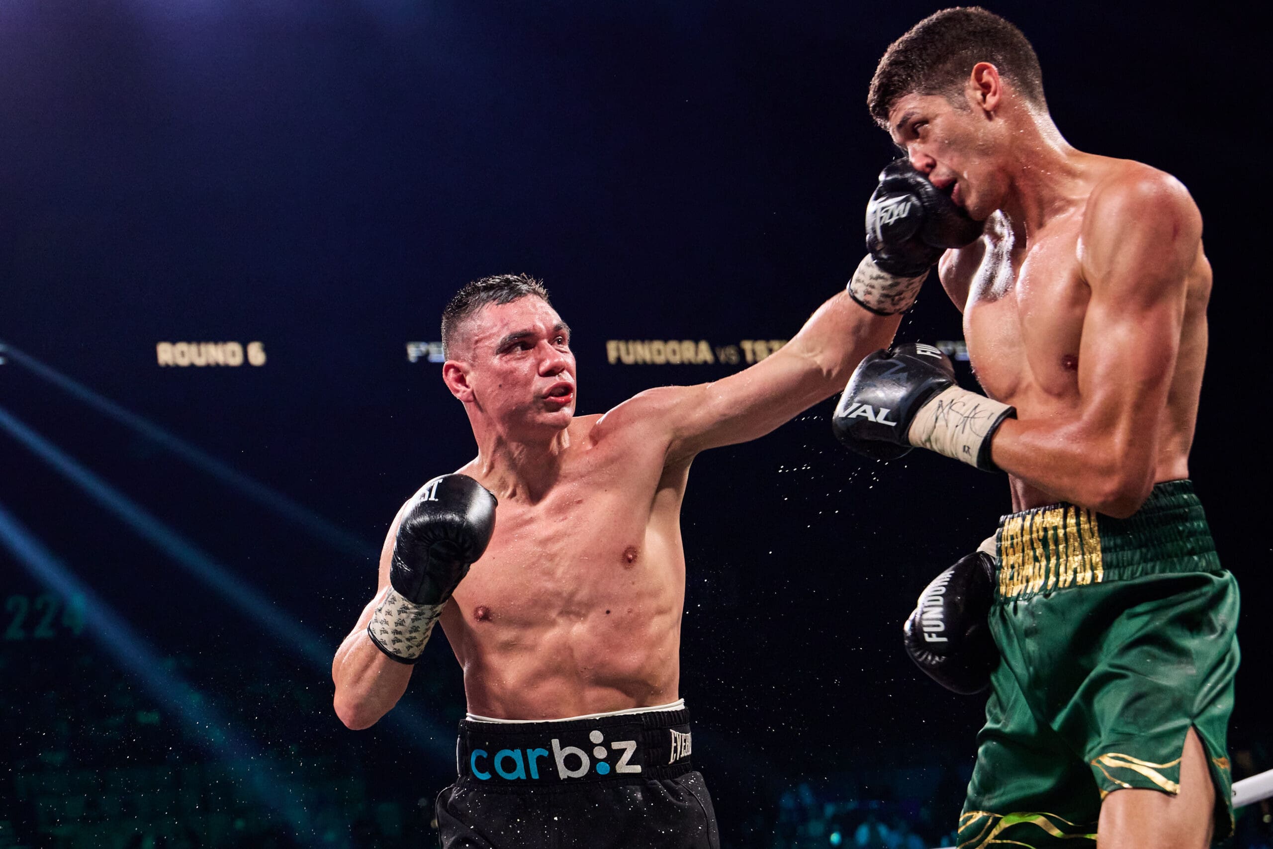Sebastian Fundora's incredible height and reach advantage present challenges for any opponent. Photo: Esther Lin, Premier Boxing Champions