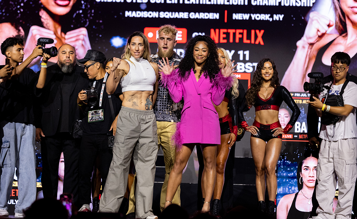 Don't sleep on a solid co-main between Alycia Baumgardner and Jennifer Miranda. Photo: Esther Lin, Most Valuable Promotions