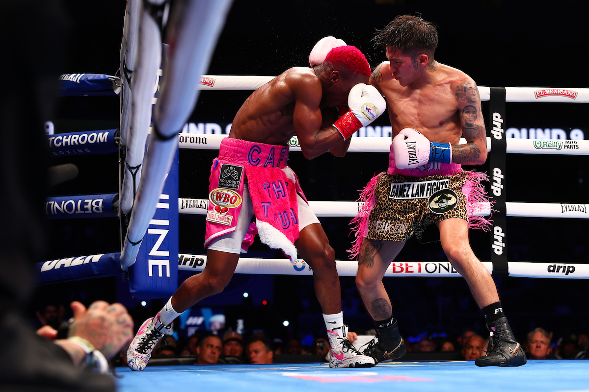 Bam Rodriguez knows how to put on a show and a master class in boxing. Photo: Melina Pizano/ Matchroom