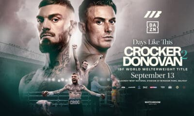 Crocker Donovan 2 Rematch Set for September 13