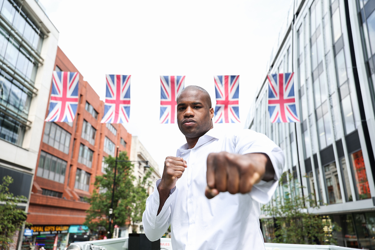 Daniel Dubois believes he is far better prepared to take on Oleksandr Usyk since their first meeting. Photo: Leigh Dawney/Queensberry