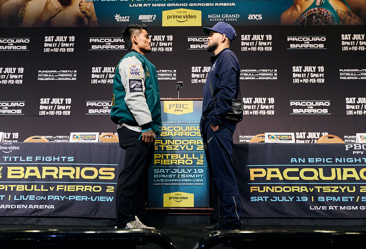 Veteran Filipino fighter Mark Magsayo is thrilled to warm up the ring for countryman Manny Pacquiao against Jorge Mata Cuellar of Mexico. Photo: Esther Lin, Premier Boxing Champions