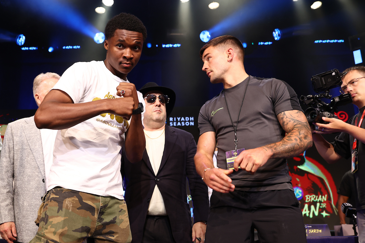 Abdullah Mason and Sam Noakes will fight in their first title opportunity. Photo: Ed Mulholland/Queensberry Promotions Night of Champions