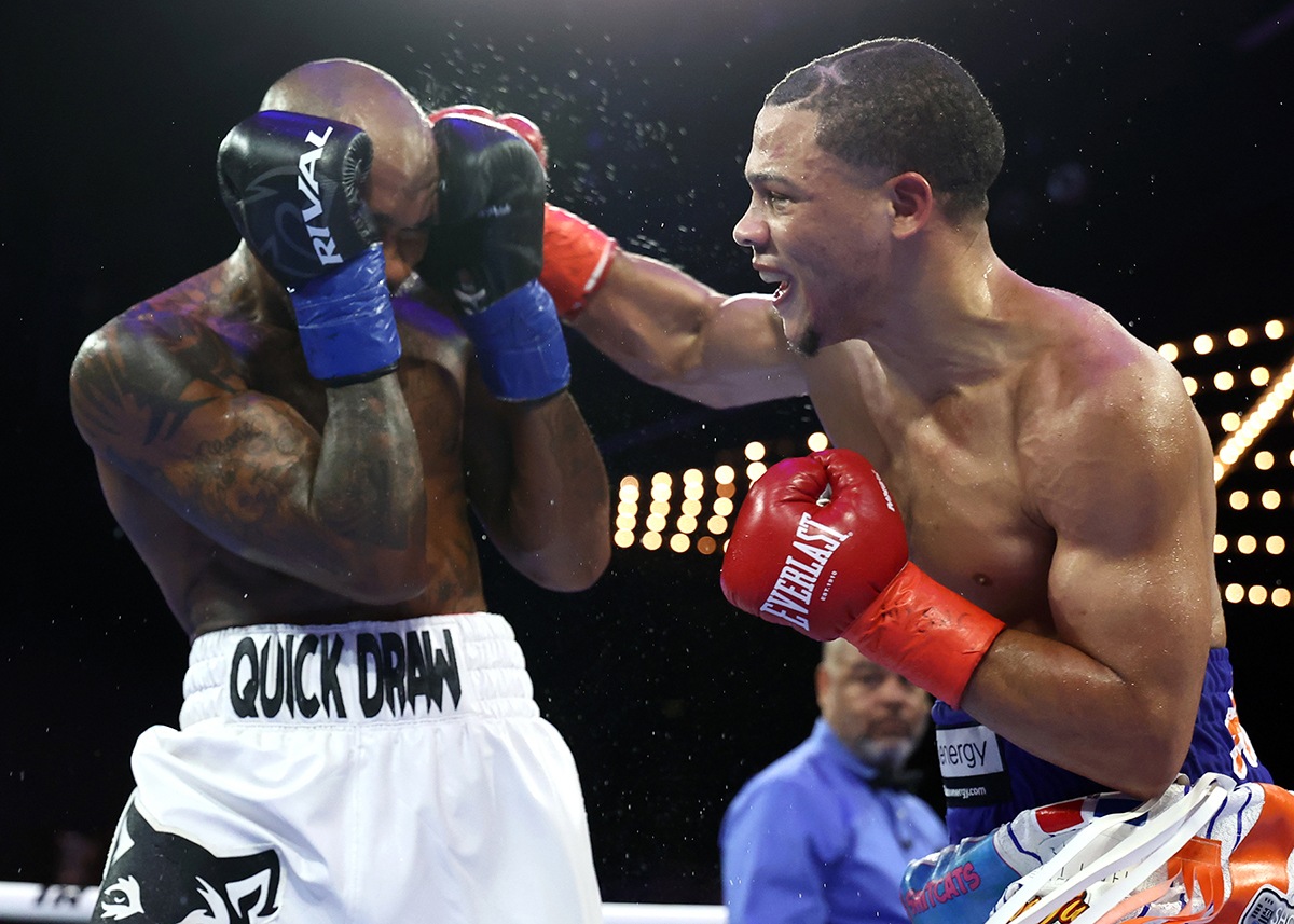 Rohan Polanco continues his rise with a solid victory over Quinton Randall. Photo: Mikey Williams, Top Rank Boxing