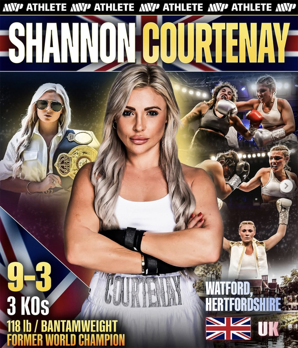 One of the UK's top talents, Shannon Courtenay, returns with MVP.
