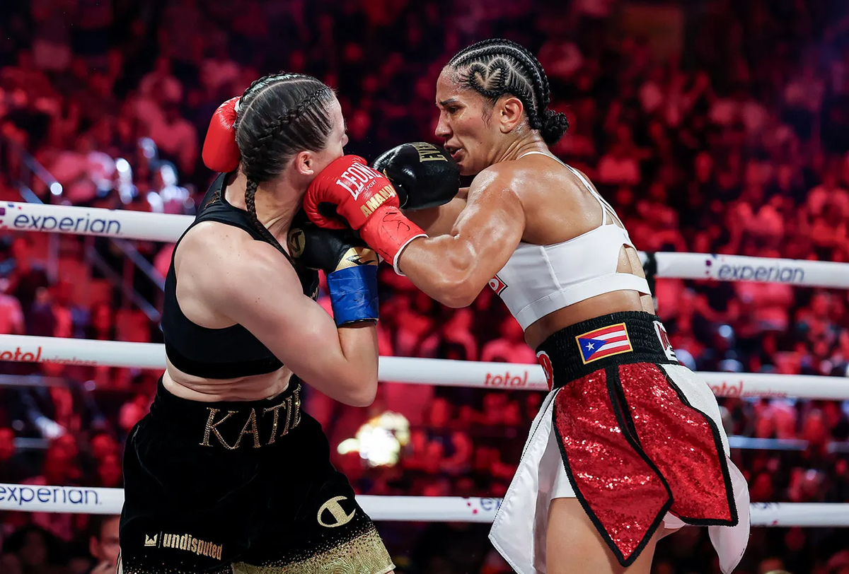 The Taylor Serrano trilogy set multiple boxing records. Photo: Netflix