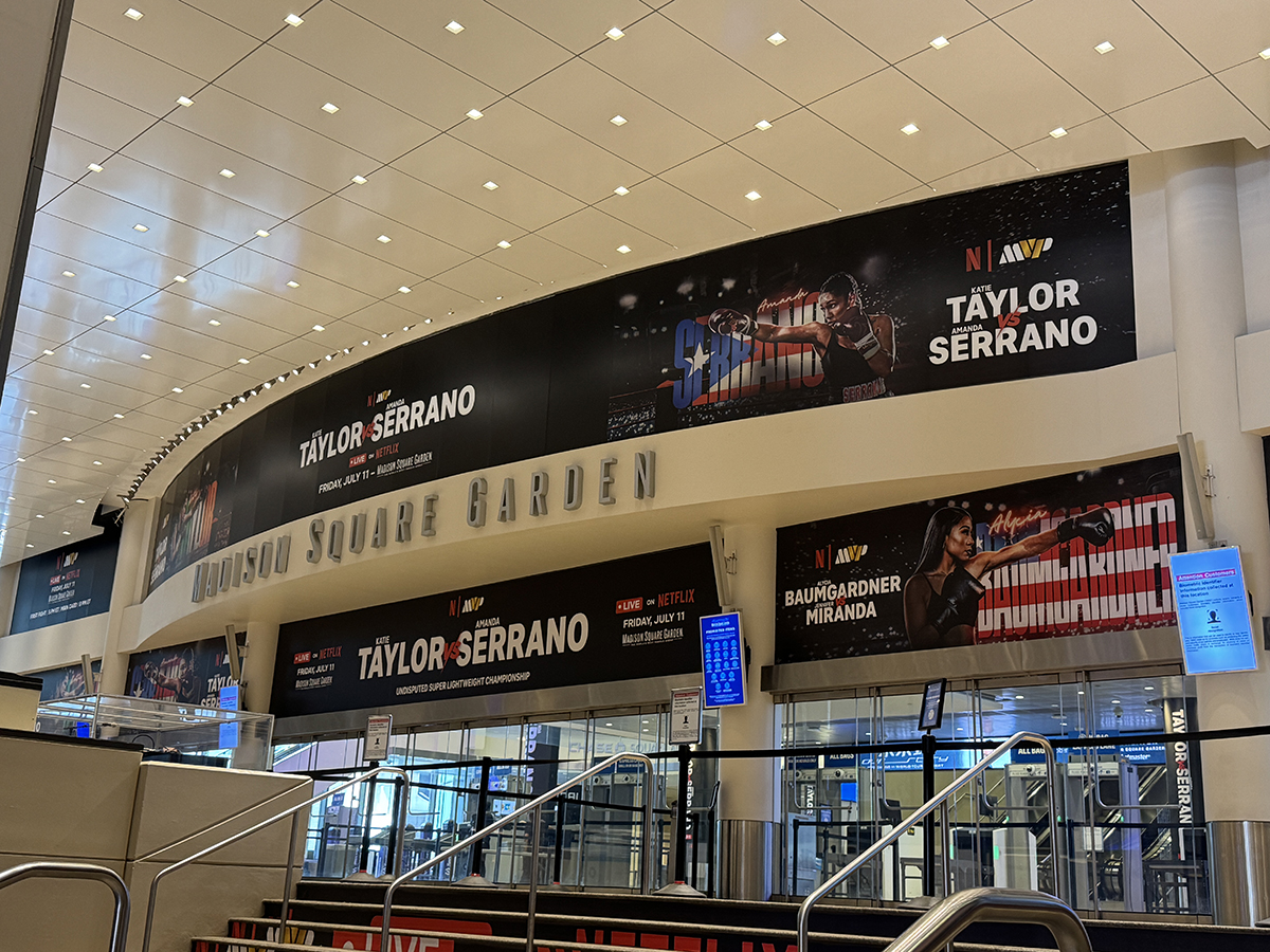 Madison Square Garden is ready for an unprecedented night of boxing. Photo: Gayle Falkenthal, NY Fights
