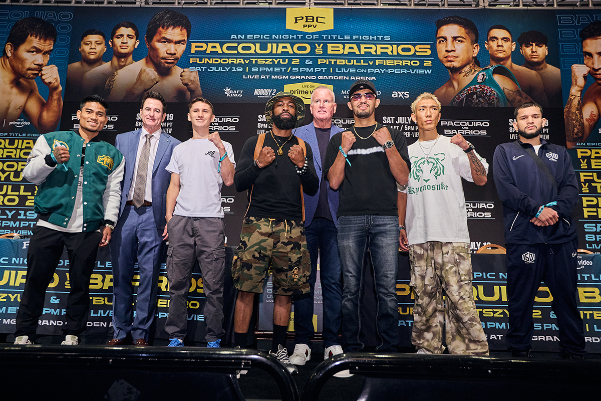 Rematches Spice Up Pacquiao Barrios Undercard