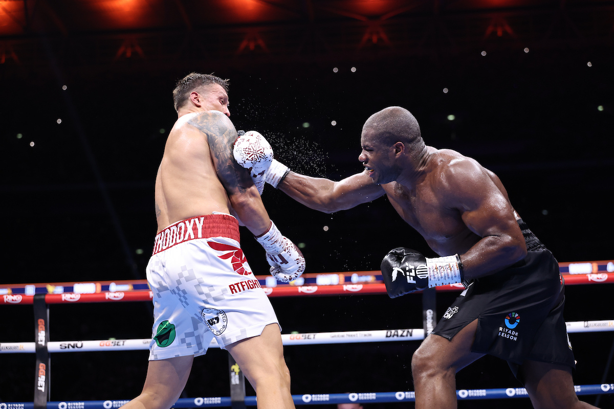 Daniel Dubois deserves no criticism for his loss to a generational talent. Photo: Leigh Dawney/Queensberry