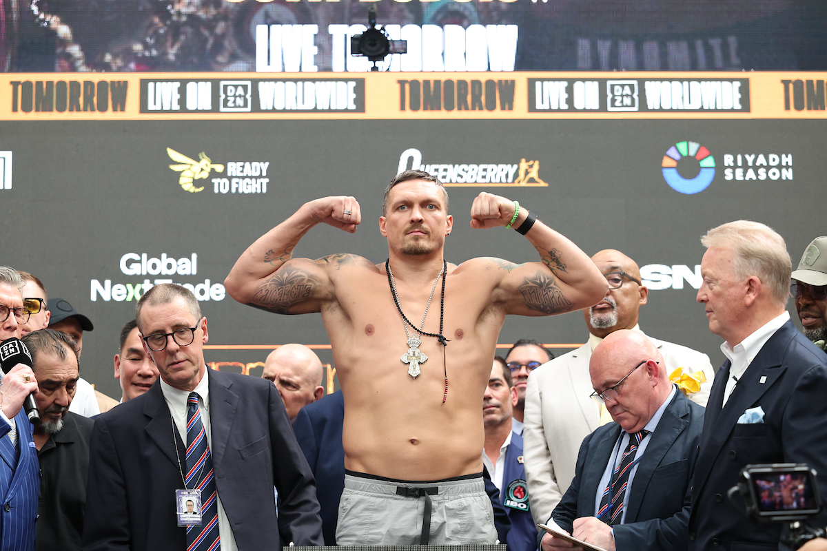 Oleksandr Usyk is nearer to the end of his career than the beginning, but his skillset hasn't shown any signs of slipping so far. Photo: Leigh Dawney/Queensberry