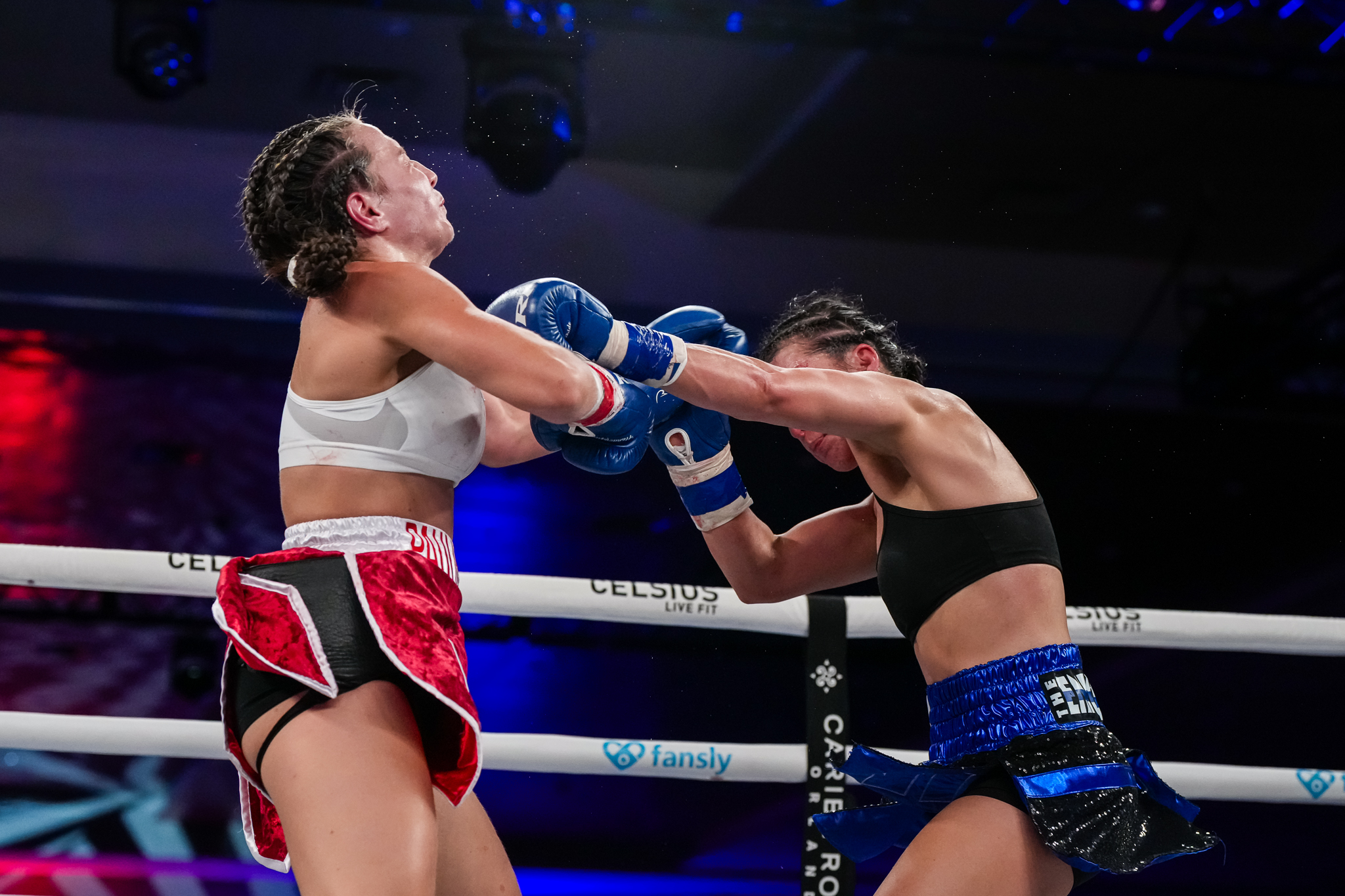 Stephanie Han turned things around after a knockdown to defend her title and set up a fight with Holly Holm. Photo: Joseph Correa, Most Valuable Promotions MVP Fight Night 1