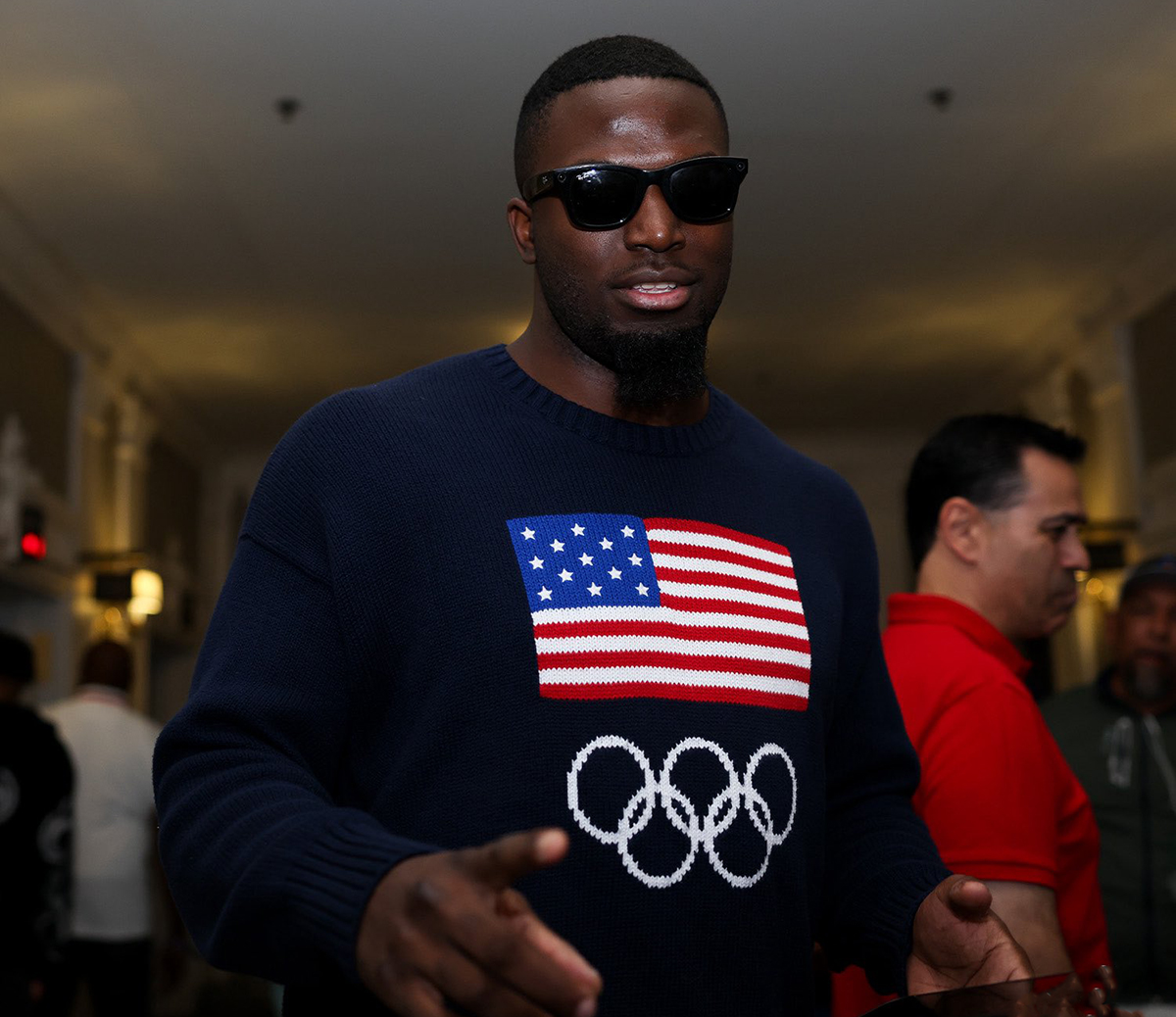 Joshua Edwards holds out hope for American boxing fans as a possible heavyweight contender in the future. Photo: Cris Esqueda, Golden Boy Boxing