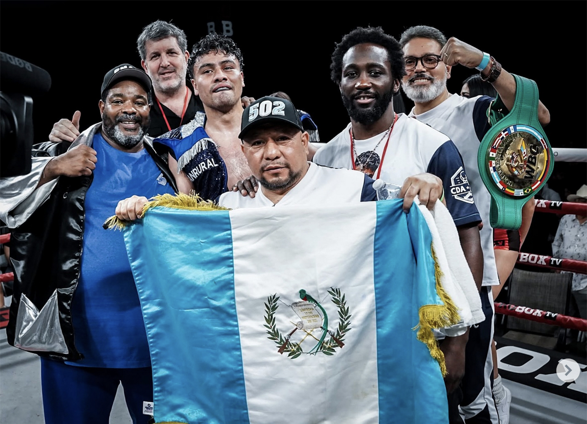Lester Martinez shares a trainer with Terence Crawford in Brian "Bomac" McIntyre. Photo: ProBox TV