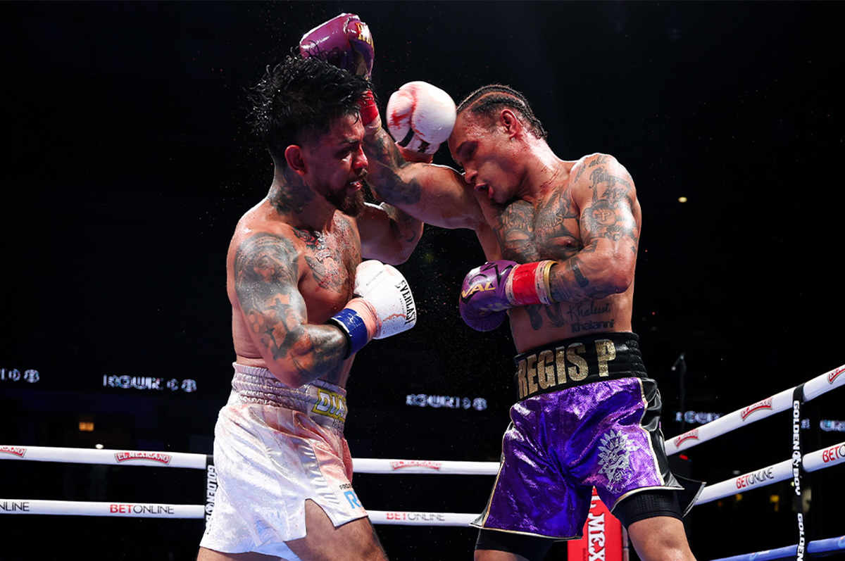 Joseph Diaz Jr. may have lost on the cards, but looked stronger than he has in several years and earned himself another fight. Photo: Golden Boy Boxing Oscar Duarte