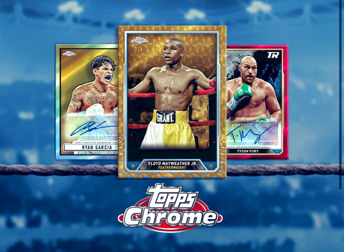 Topps Drops New Boxing Cards on August 11 – But No Tank Davis