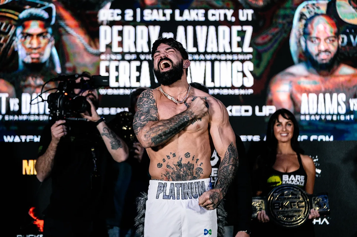Former MMA competitor Mike Perry has quickly become the face of BKFC. Photo: BKFC