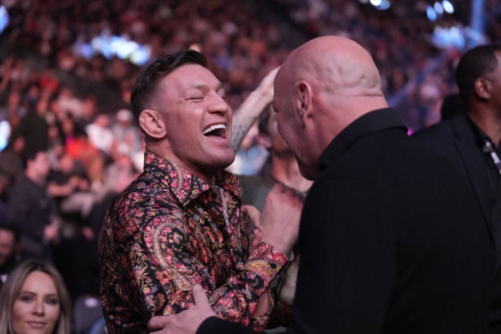 UFC President Dana White and Conor McGregor to do business on white house card