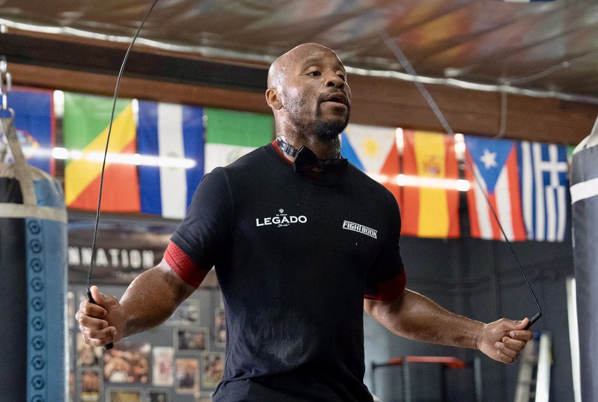 Brandon Adams says he's in great shape and expresses confidence he'll beat Serhii Bohachuk a second time. Photo: Zuffa Boxing