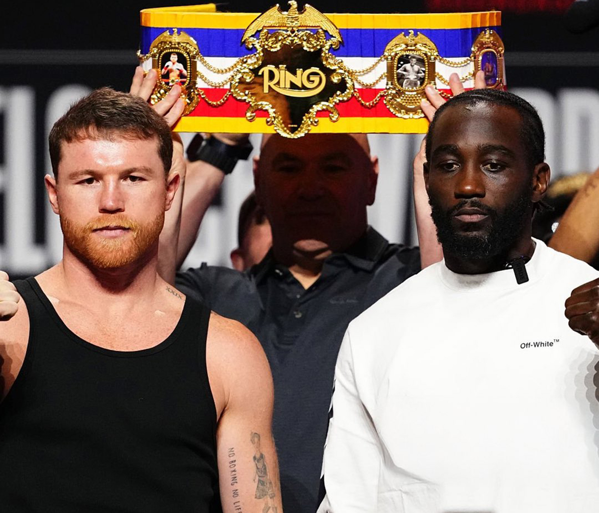 All the super middleweight belts are on the line between Canelo Alvarez and Terence Crawford. Photo: Zuffa Boxing prediction