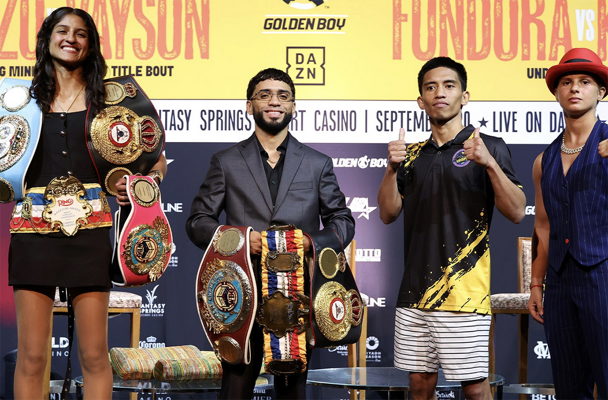 Fundora and Collazo Double Down at Fantasy Springs Saturday