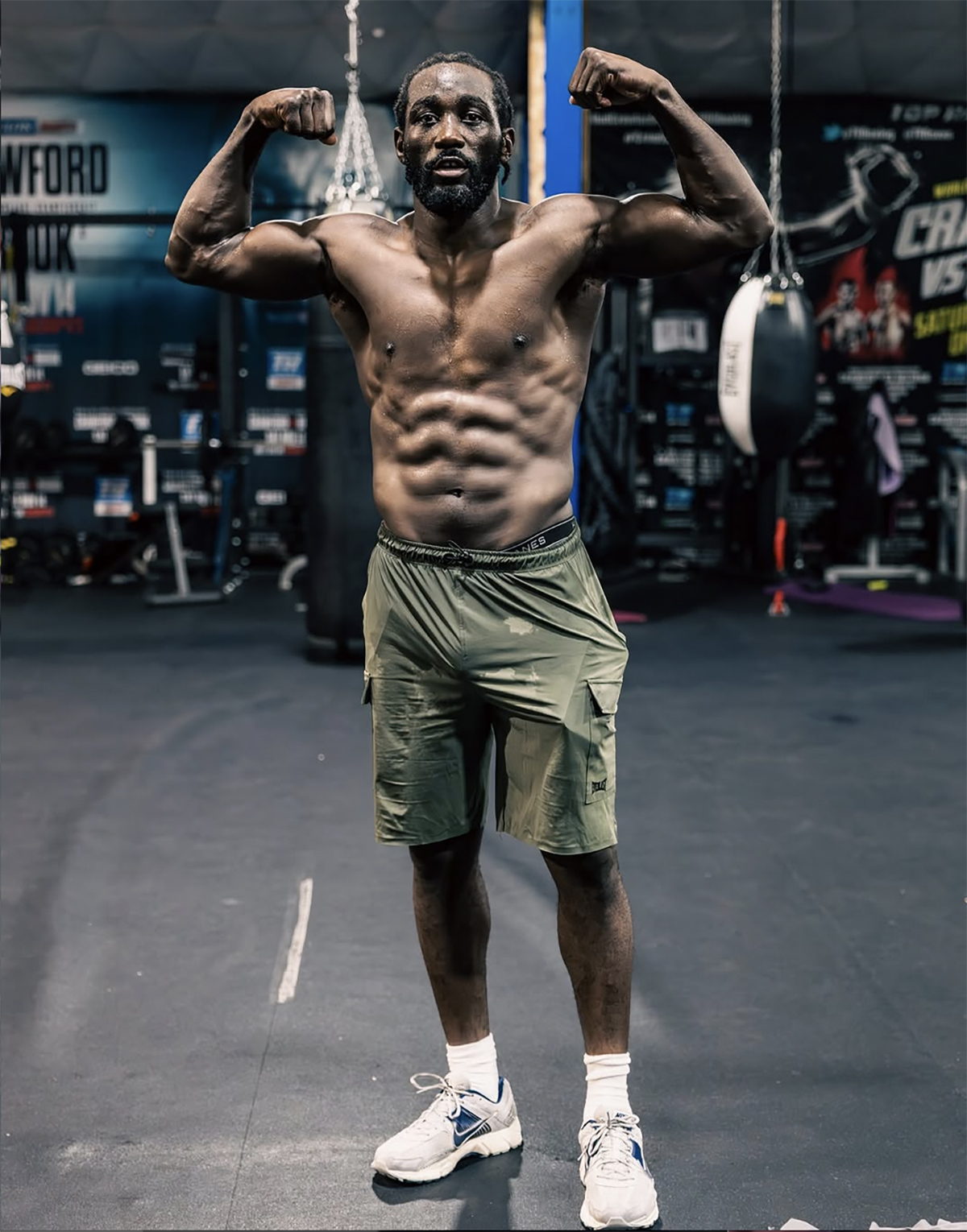  Terence Crawford blew up the internet over the weekend when he posted this photo of himself to his Instagram account. Photo: Terence Crawford/Instagram