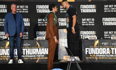 Keith Thurman Carries Fundora vs Thurman Event Wednesday