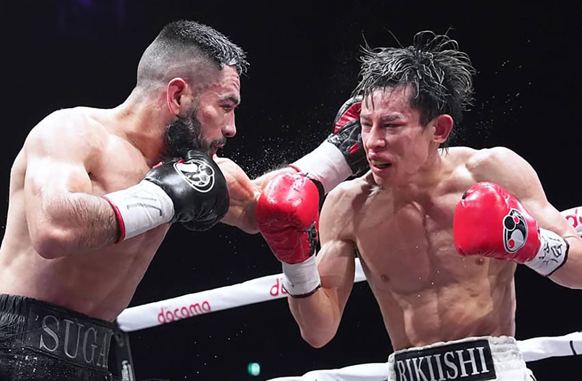 Sugar Núñez's vicctory over Masanori Rikiishi won him the title of IBF super featherweight world champion this week. Photo: Bxstrs Promotions
