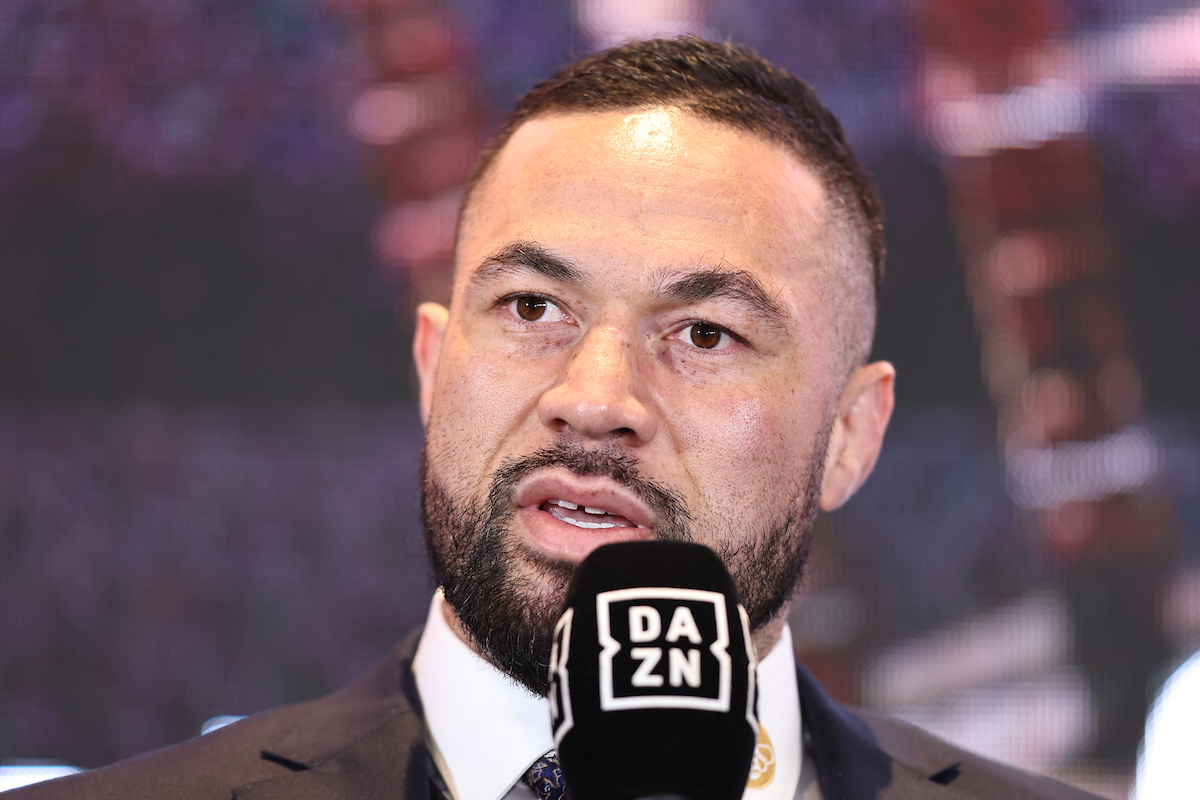 Joseph Parker is an easygoing, fun loving man outside the ring, but deadly serious when he goes to work. Photo: Leigh Dawney/Queensberry Parker vs Wardley