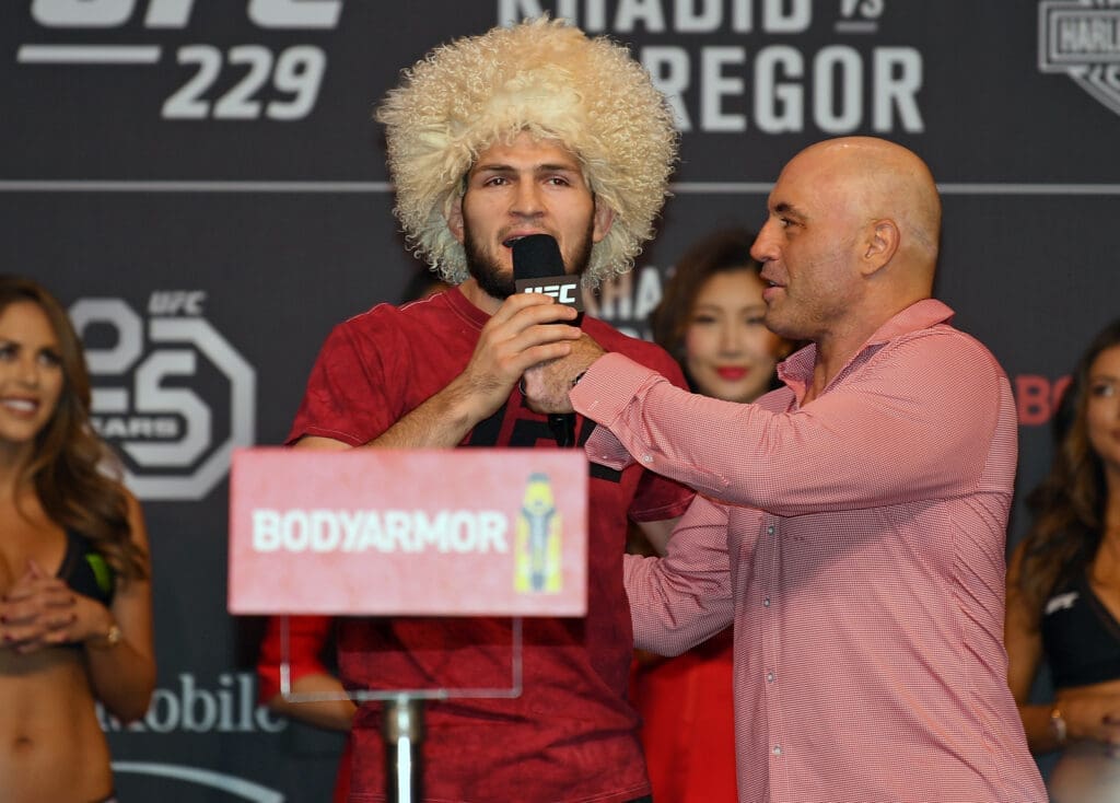 Joe Rogan Names UFC Legend Who Could Have Been a Nightmare for Khabib Nurmagomedov and Islam Makhachev at 155lbs