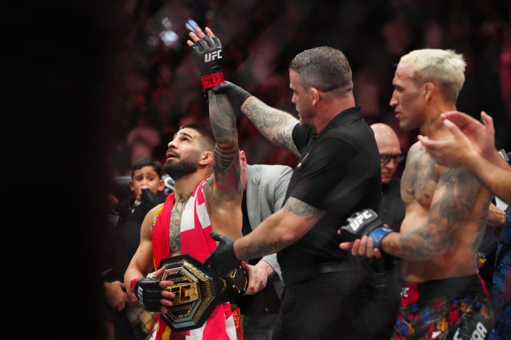 Ilia Topuria at UFC 317