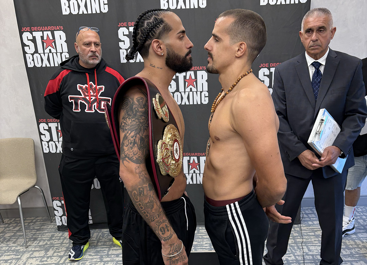 Junior Younan is hungry and he'll take it out on Luka Lozo. Photo: Star Boxing Rockin Fights 51