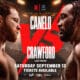 Canelo vs Crawford Fight Week Schedule in Las Vegas