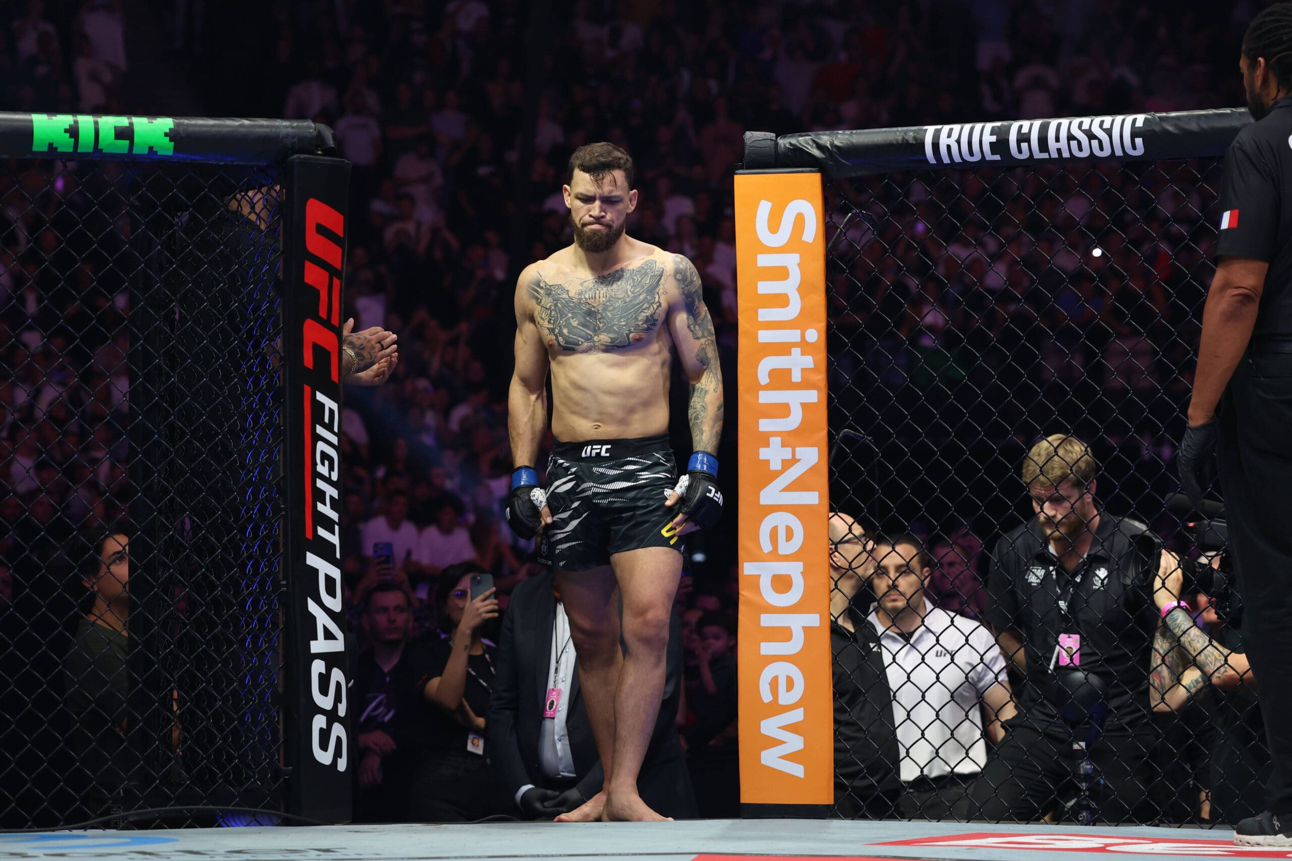 Islam Makhachev Mocks Mauricio Ruffy After Submission Loss to Benoit Saint-Denis at UFC Paris