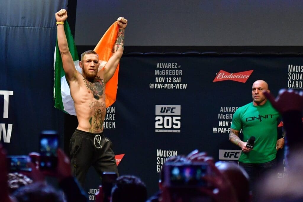 Conor McGregor at UFC 205