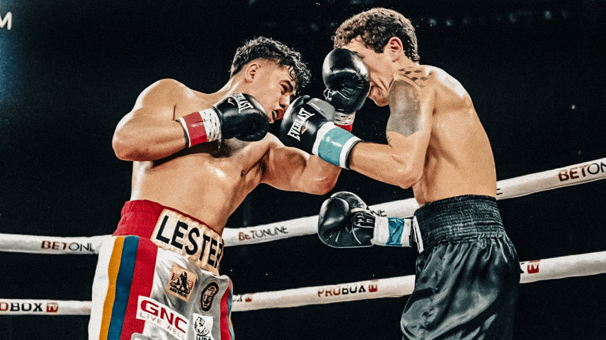 Lester Martinez has shown he's got more than enough firepower to get the win on Saturday. Photo: Star Boxing Mbilli vs Martinez