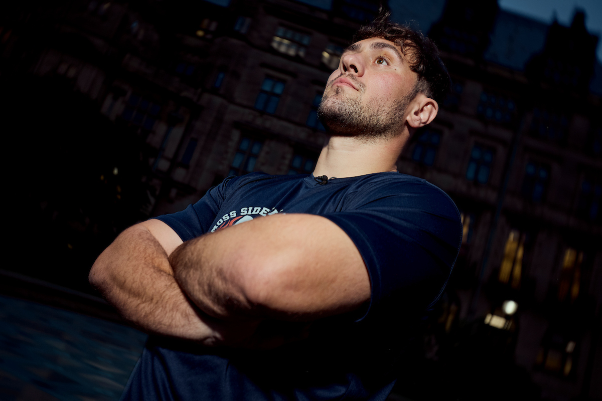 Dave Allen is the underdog against Arslanbek Makhmudov, but he's put in the hardest camp of his life and believes he'll get the win on Saturday. Photo: Mark Robinson, Matchroom Boxing