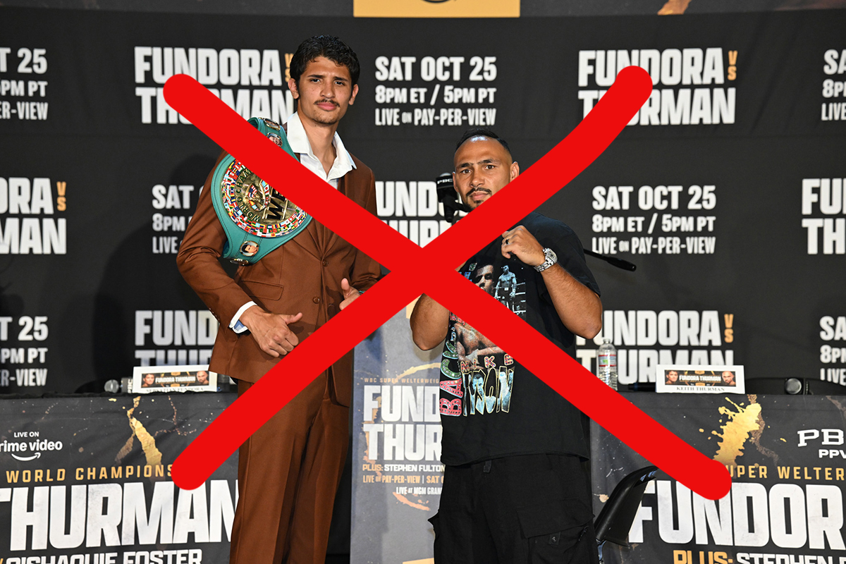 Injury Cancels Fundora vs Thurman Card