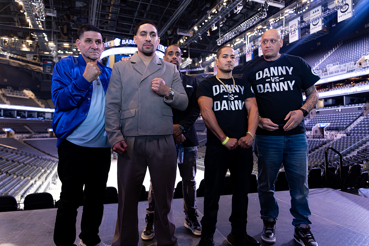 Moises Roman Jr. has stuck with Danny Gonzalez from day one through the biggest fight of his career on Saturday. Photo: Robert Rosa Photos