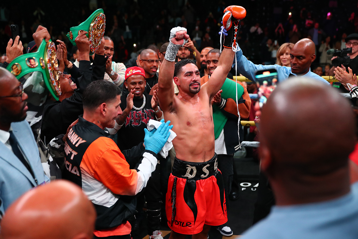 Danny Garcia Wins In Tenth Fight at Barclays Center