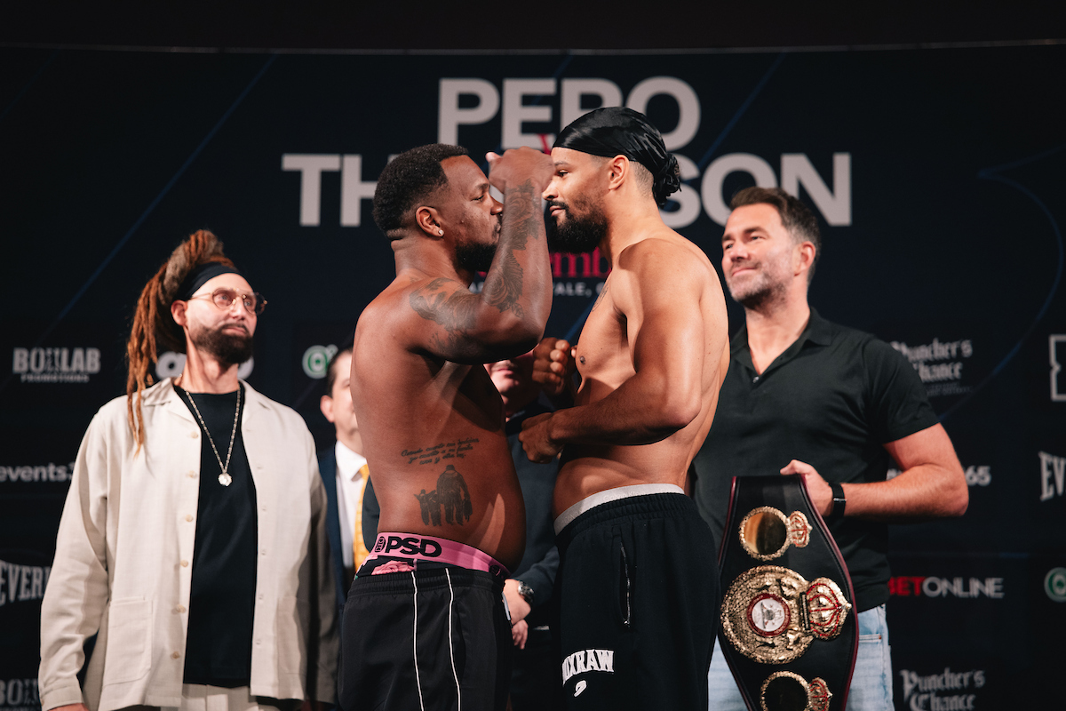 Pero vs Thompson Leads Boxing Schedule