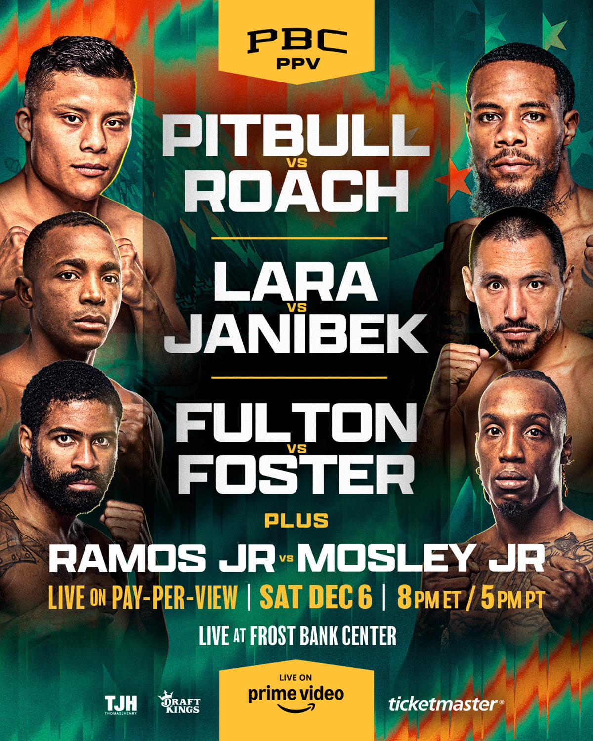 The lineup for the December 6 Premier Boxing Champions card is now complete. middleweight