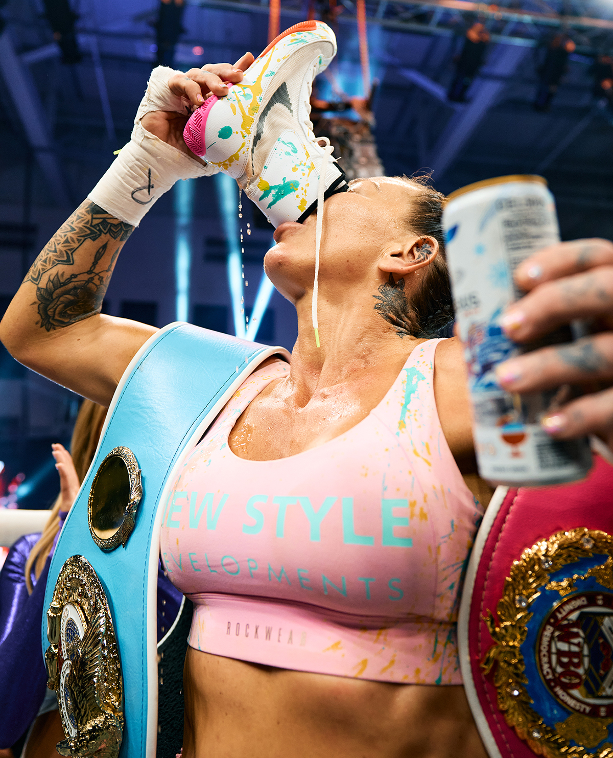 Australian middleweight Desley Robinson has the skills and the personality to become a fan favorite in the U.S. Photo: Harry Aaron/Most Valuable Promotions Prospects 16