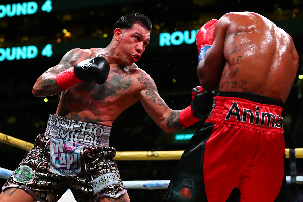Gabriel Rosado and Vaughn Alexander fought to a decision for Rosado. Photo: Ed Diller/Swift Promotions